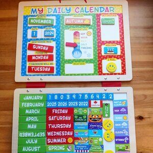 🎁 4/40$ Melissa & Doug  Magnetic Calendar